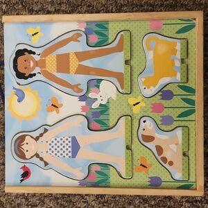 Melissa & Doug Best Friends Magnetic Dress-Up Play Set